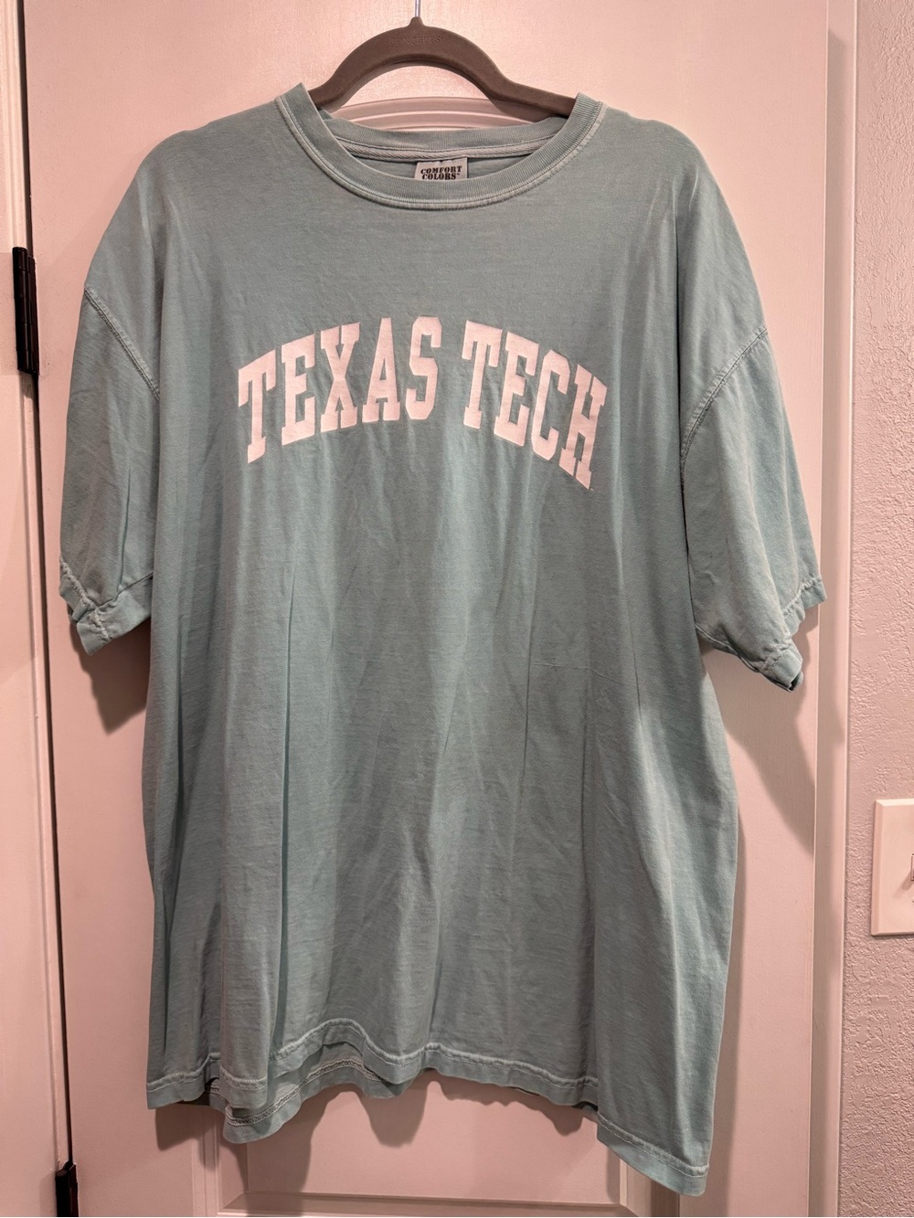Texas Tech‎ Arch Logo Tee in Light Aqua
